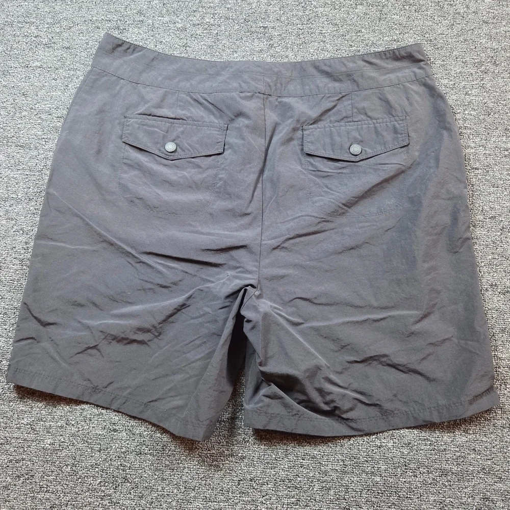 Eddie Bauer Shorts Womens 14 Gray Nylon Hiking Outdoor Lightweight‎ Gorpcore
